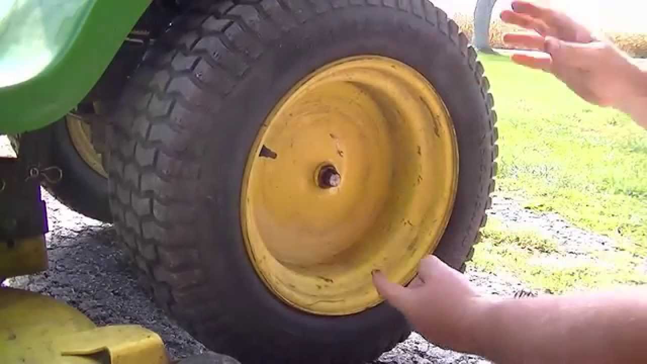 Remove Lawn Tractor Wheel Without Damaging Cap