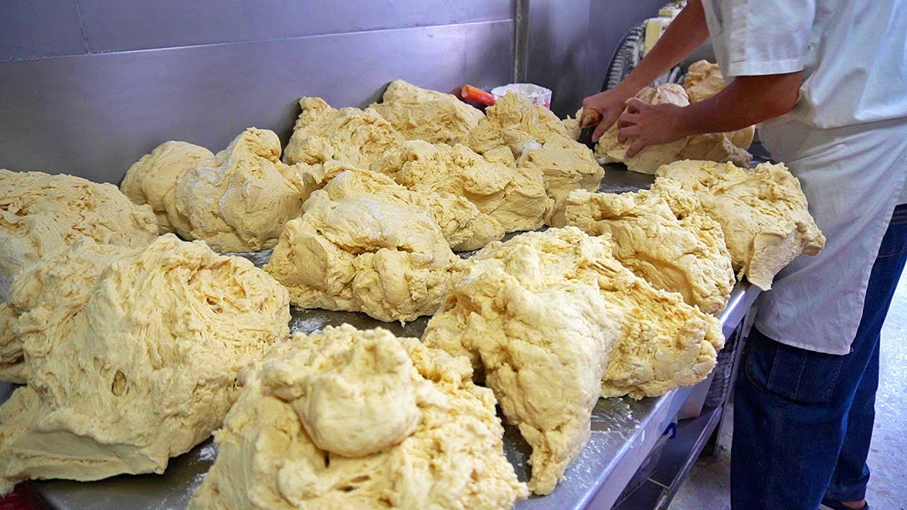 60 лет истории, магазин традиционного вкусного яблочного хлеба - Тайваньская кухня