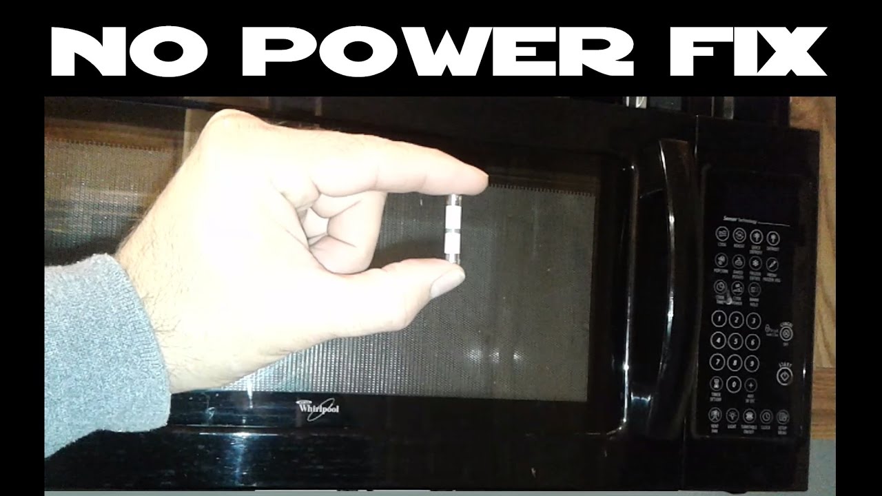 Whirpool built in microwave no power FIX