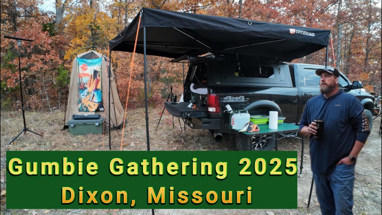 Gumbie Gathering 2 - Dixon, Missouri - 3 Days Overlanding In The Truck