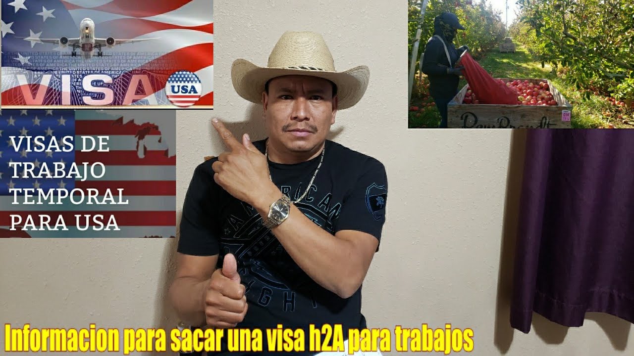 Como sacàr una visa H2A o h2b para ser contratados y trabajar en estados unidos 🇺🇸 🌎