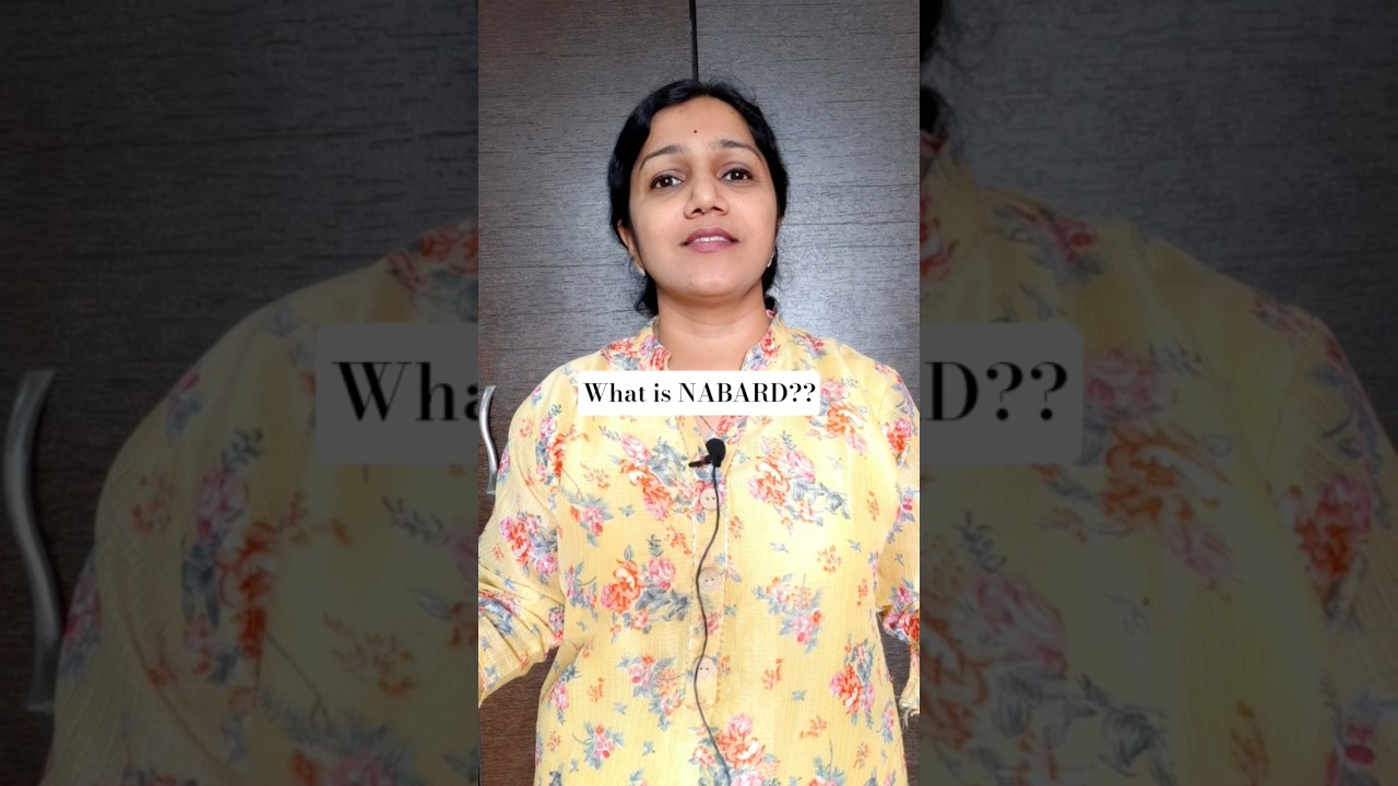 What is NABARD? 🌾 Explained in 60 Secs | Class 12 | Commerce with Urvashi Tiwari