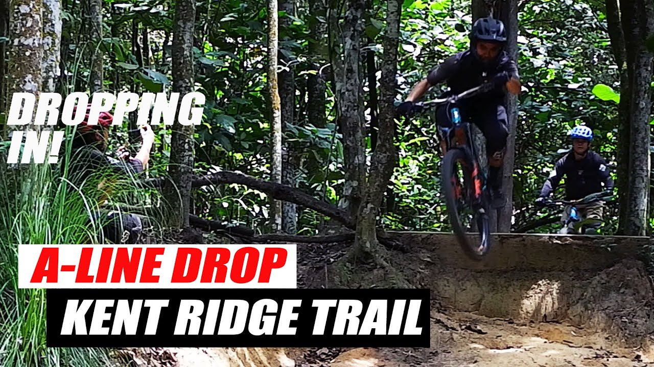 A-Line Drop - Kent Ridge DH TRail