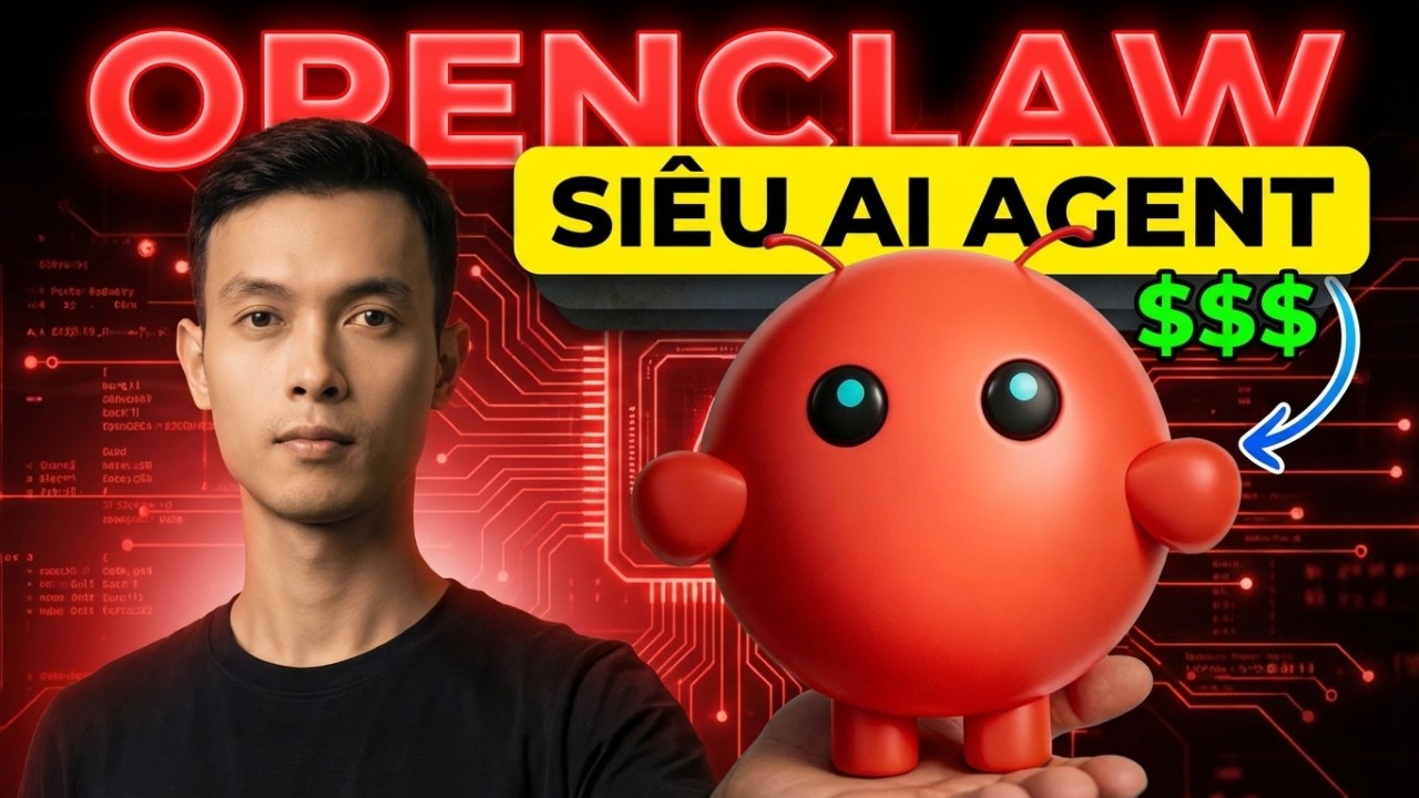 OpenClaw (Moltbot) Quá Điên! Full Hướng Dẫn: Cách Cài Đặt & Sử Dụng (Miễn Phí)