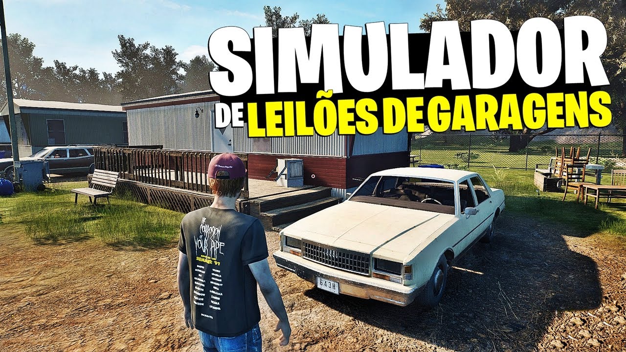 ESSE JOGUINHO É VICIANTE!! NOVO SIMULADOR de LEILÕES DE GARAGENS! #01