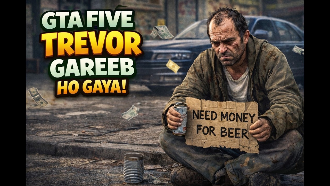 TREVOR GAREEB HO GAYA 😢😢@DXMAJID #foryou #gta #pcgames #rockstargames #dxgaming #reddeadredemptio
