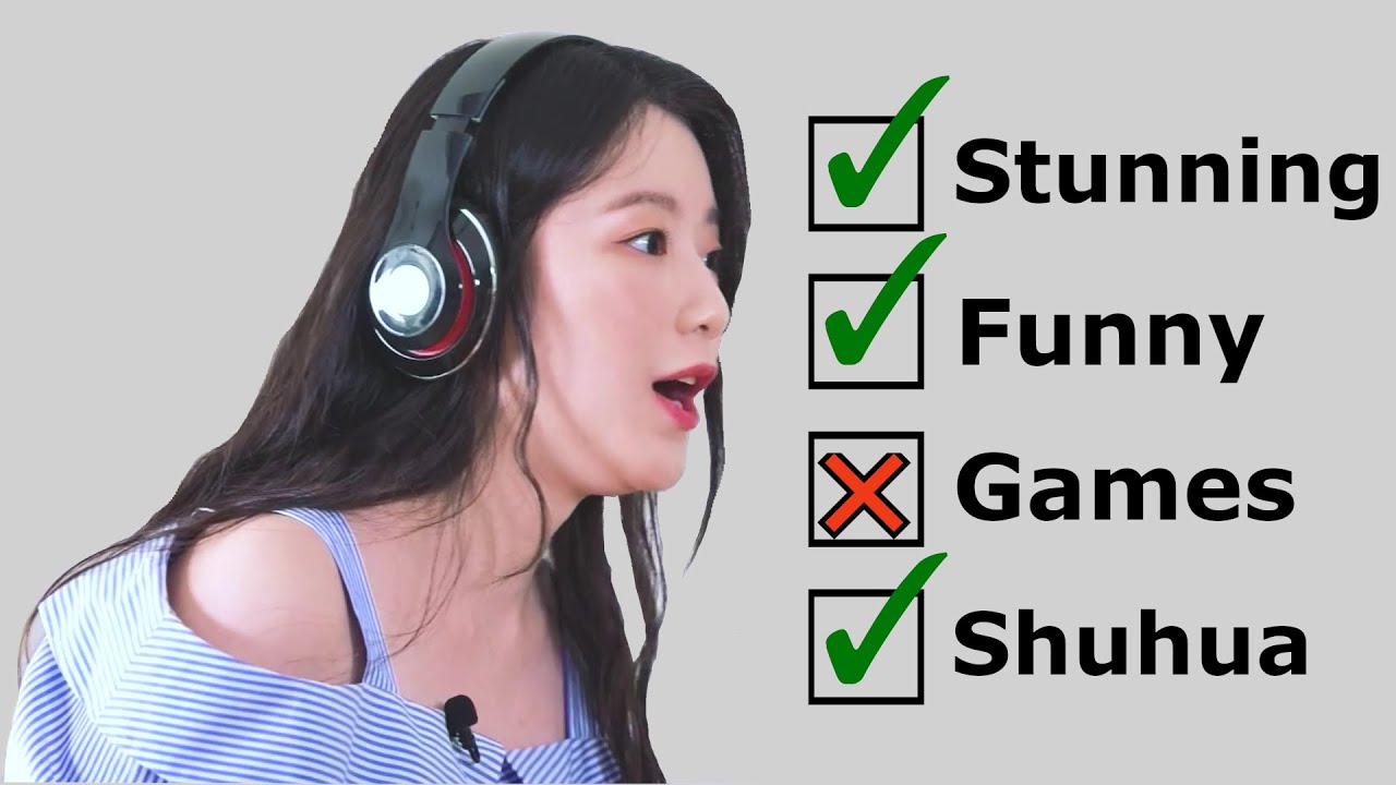 Shuhua is a disaster at games feat. Soojin