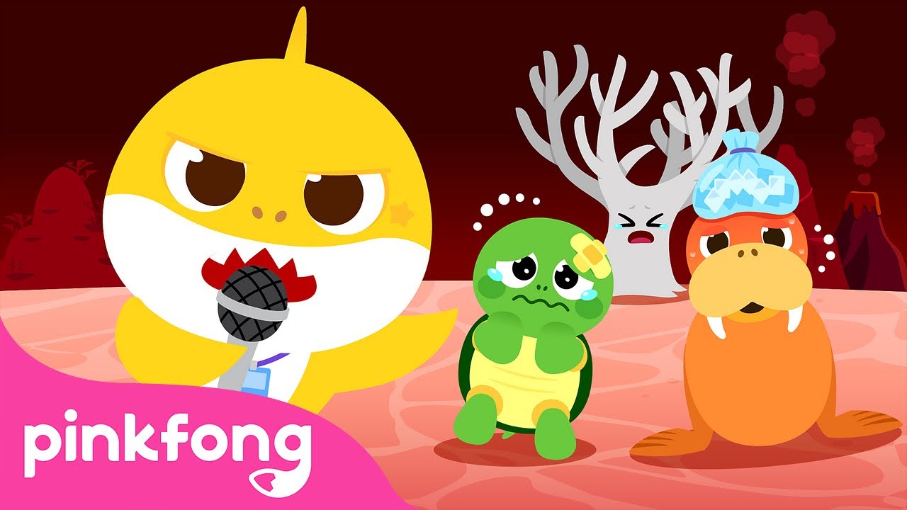 SOS! Sea Animals | Climate Change | Save Earth | Recycling for Kids | Pinkfong Educational Songs