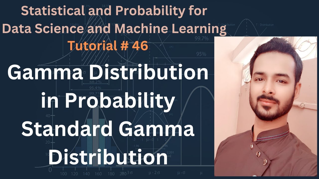 Tutorial 46: Gamma Distribution in Probability | Standard Gamma Distribution