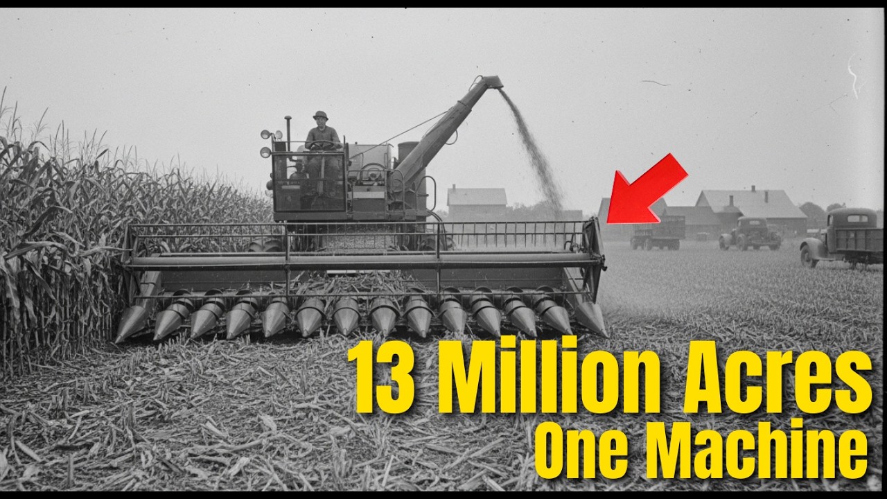 Iowa's 13 Million Acre Corn Harvest Machine – Industrial Agriculture at Scale
