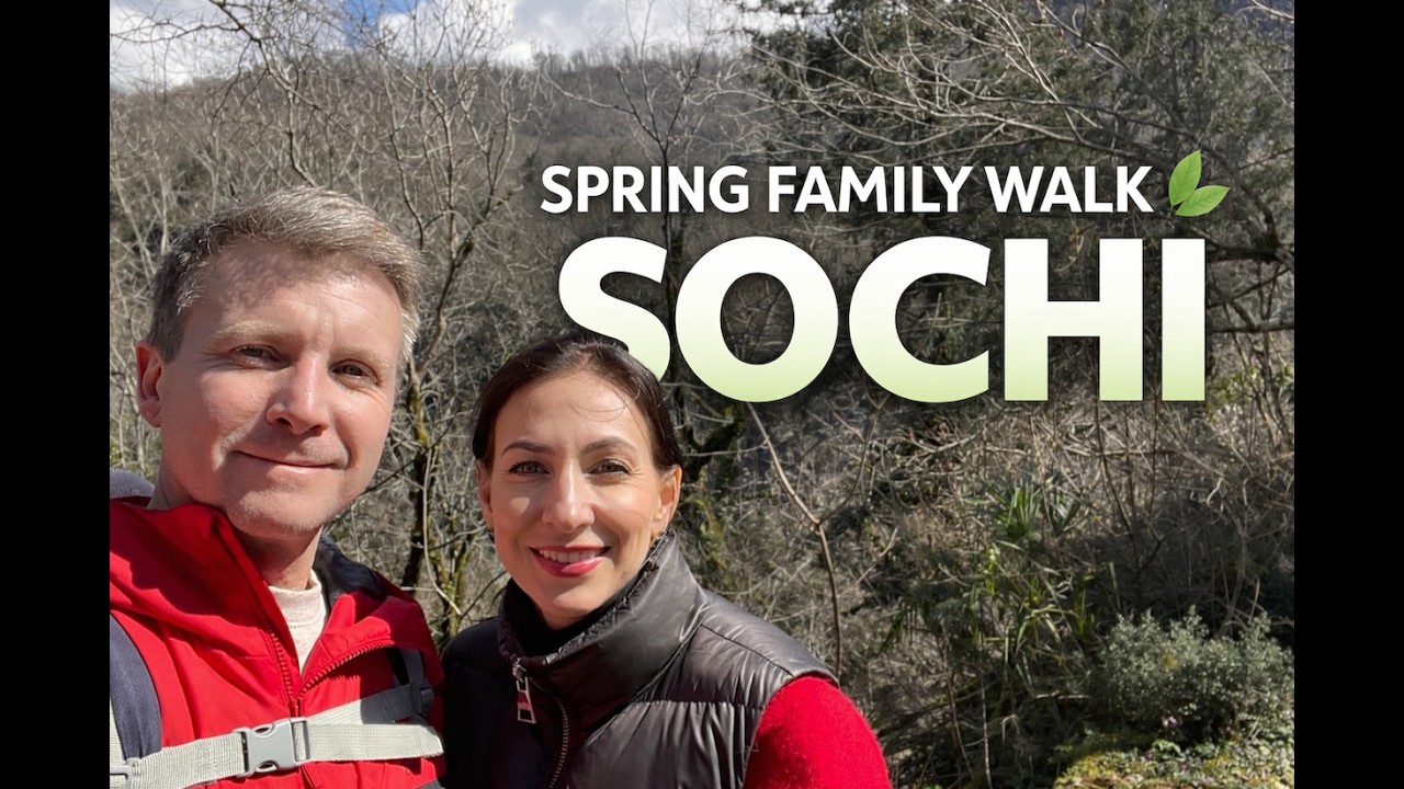 Sochi’s Hidden Spring Paradise 🌿 Family Walk Through the Yew & Boxwood Grove