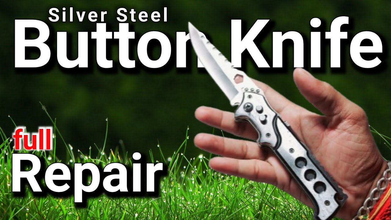 🔪 How To Repair Folding Pocket Knife| Button Chaku Repairing Pocket knife repair kit #CallTechnician