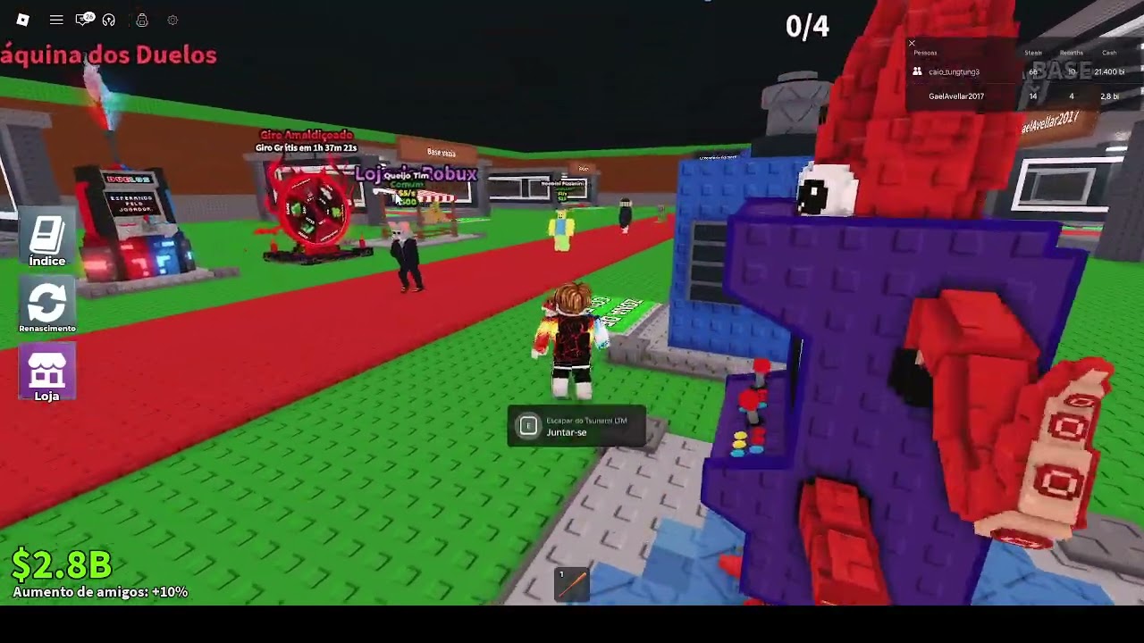 Meu irmao me ajudou no roube um brainrot #roblox