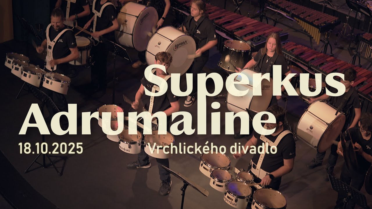 Superkus s Adrumaline ve Vrchlick&eacute;ho divadle