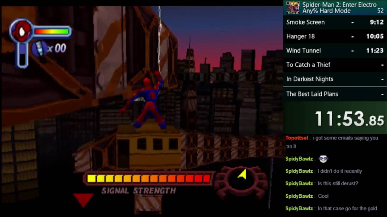 Spider Man Enter Electro 50:06 Any% Hard Mode