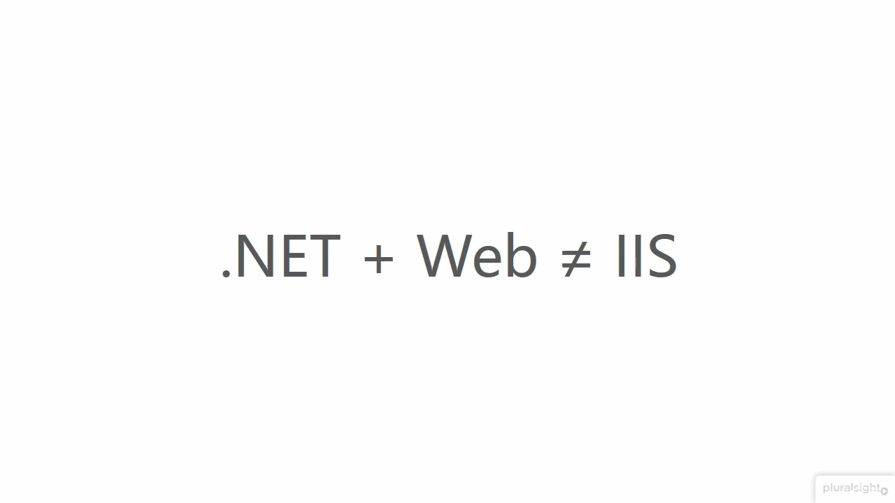 ASP.NET Basics 4 - 1.02 What Is OWIN