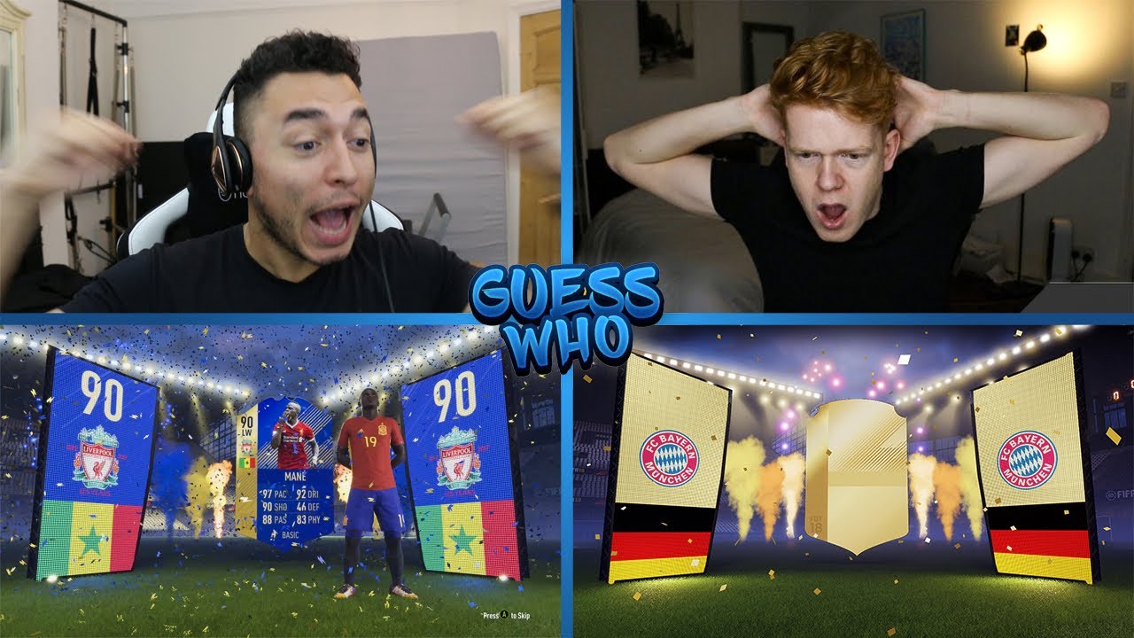 WE PACKED 90 TOTS MANE IN GUESS WHO FIFA vs Jack54 🔥 (TOTS DISCARD PACKS)