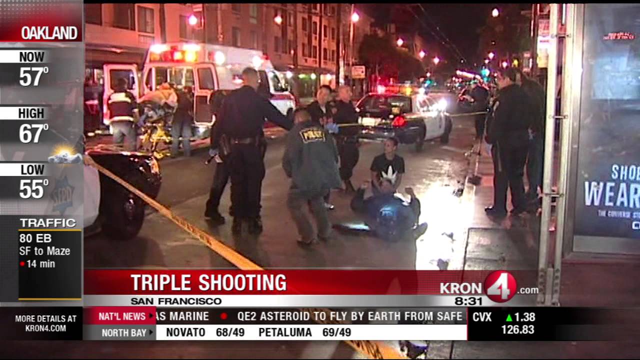 Three Injured, Three Arrested in Mission District Shooting