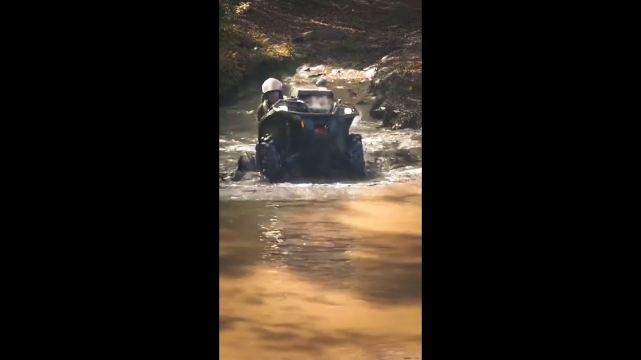 Can-Am Outlander Destroys the Mud with an Epic Wheelie! #CanAmOffRoad #CanAmOutlander