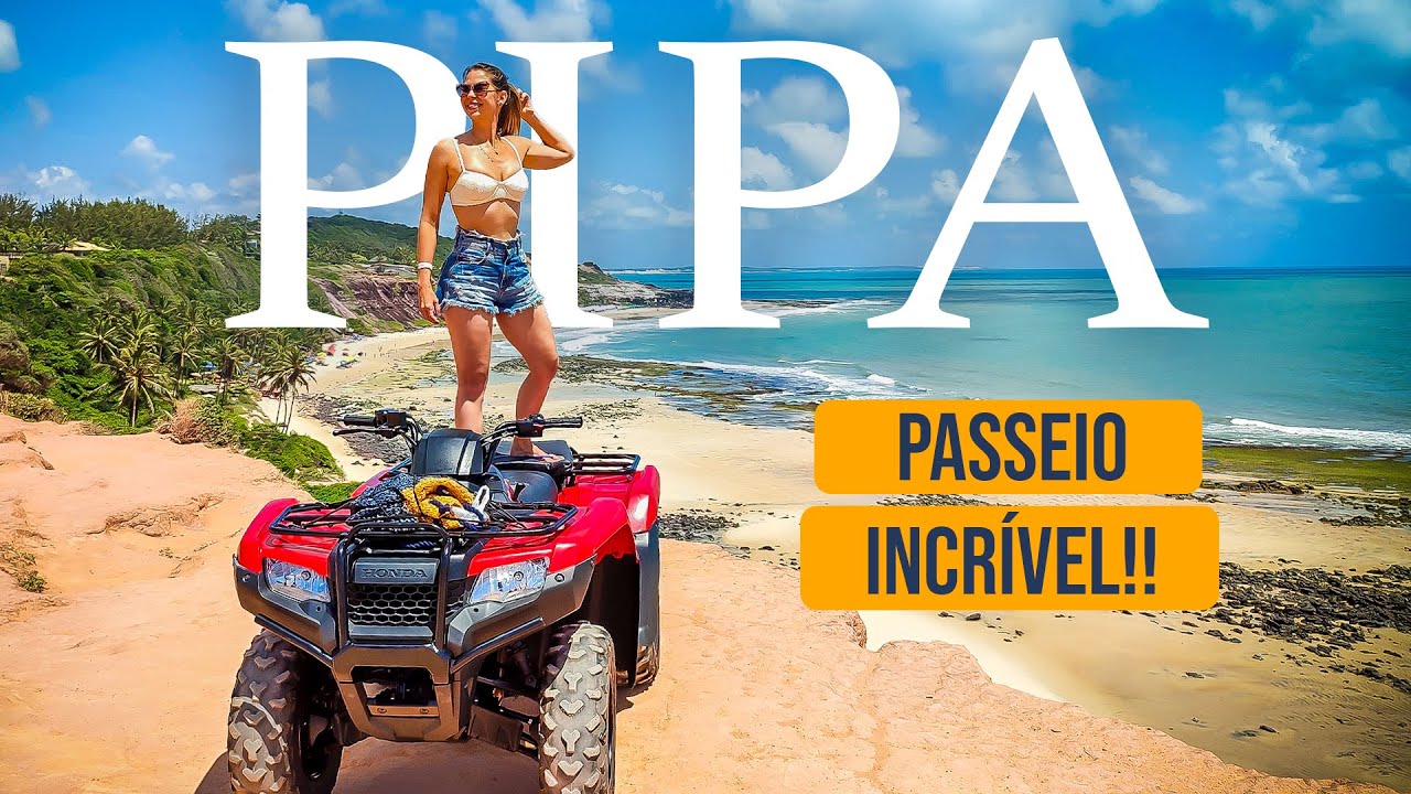 Passeio de QUADRICICLO em PIPA (COM PREÇOS) e visita a Praia de SIBAÚMA | Vlog de Viagem We Aboard.