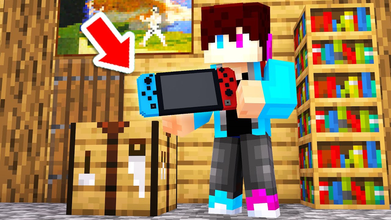 ZO Bouw Je Een NINTENDO SWITCH In MINECRAFT! (Lifehack)