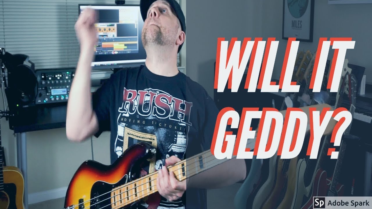 How to get Geddy Lee's tone with any bass