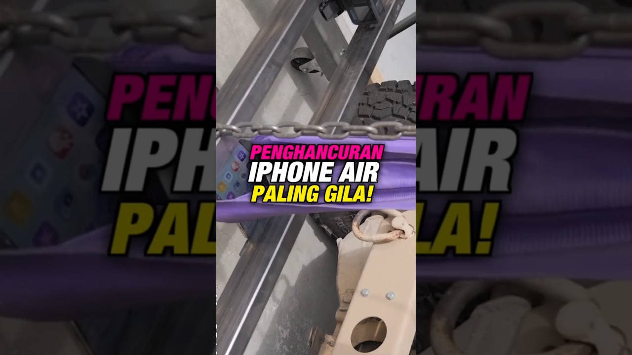 Iphone Air Hancur!! #foryou