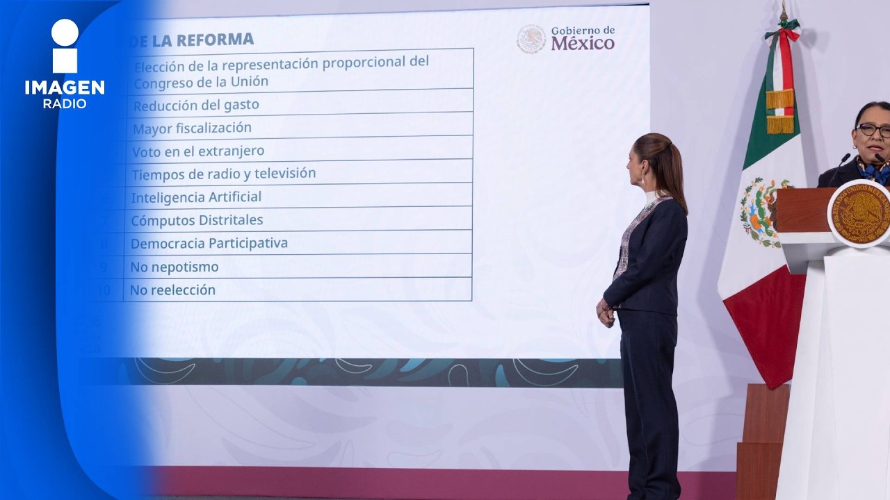 ¿Sheinbaum realizará cambios a la propuesta de Reforma Electoral?