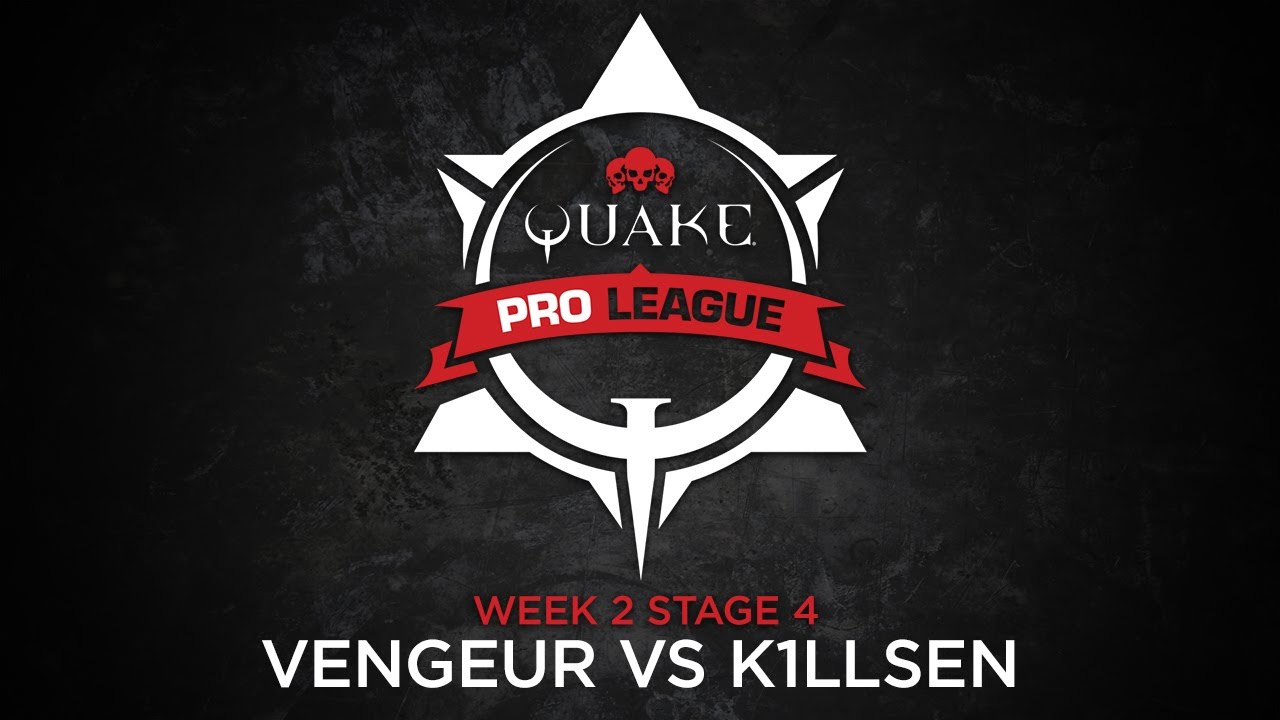 vengeuR vs k1llsen - Quake Pro League - Stage 4 Week 2