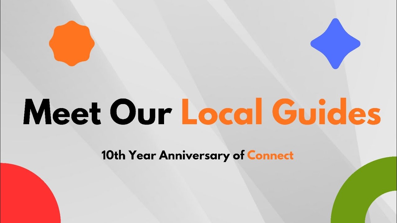 Meet Our Local Guides - Vaisakh : Celebrating 10 years Anniversary of Local Guides Connect ✨!