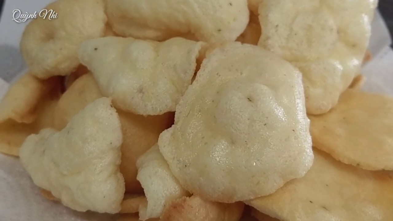 Cách Làm Bánh Phồng Khoai Tây - Snack Khoai Tây - Potato Chips