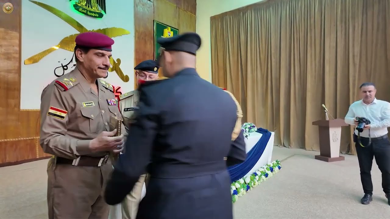 رئيس أركان الجيش يحضر حفل تخرج دورة الأركان المشتركة الرقم/ ٨٤ 