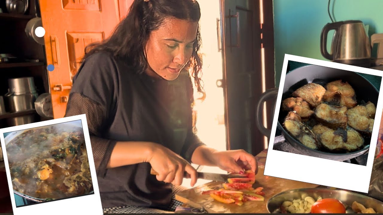 Today Cooking Vlog | Manipur | Aaja Fish Fry Ra Fish Curry Banako Mo ra bhai le 🐟🔥