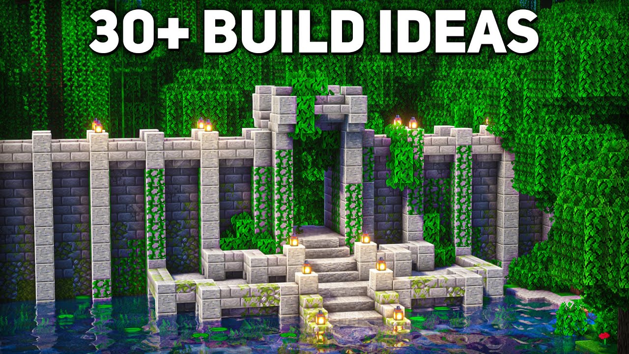 30+ Build Projects for Survival Minecraft 1.19 #8