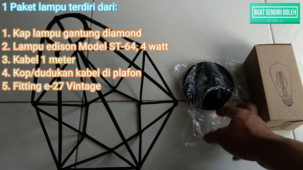 Pasang lampu diamond kayak di kafe-kafe gan.... bikin manis ruangan....