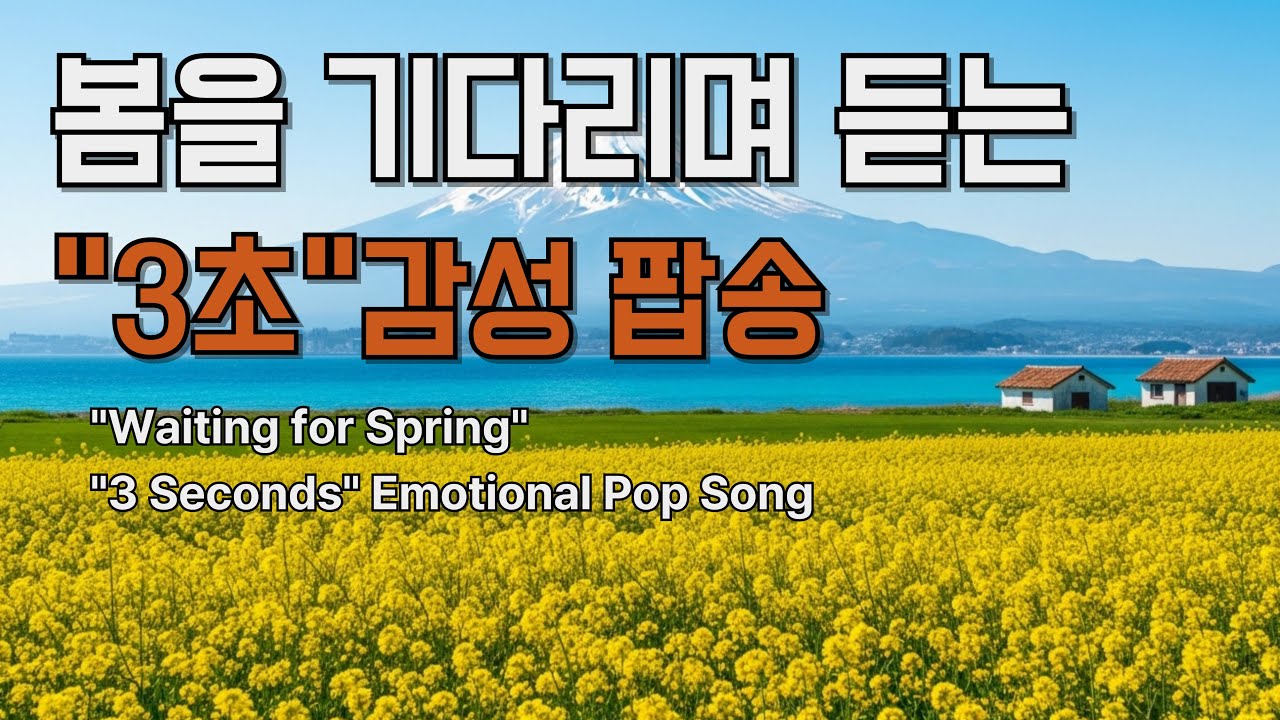 그냥 틀어두세요｜봄을 기다리는 감성으로 잔잔한 감성팝 (8시간)