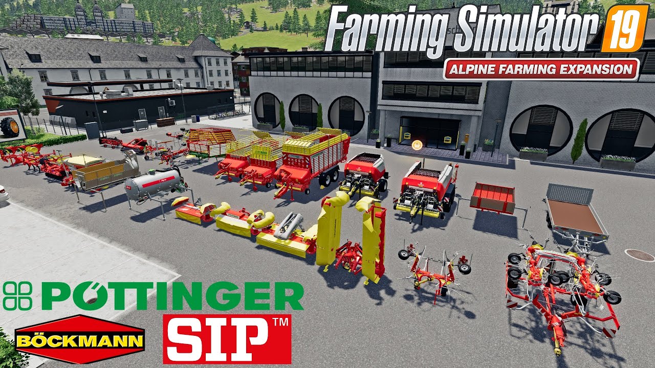 ALL New Equipment! | Alpine DLC - Farming Simulator 19