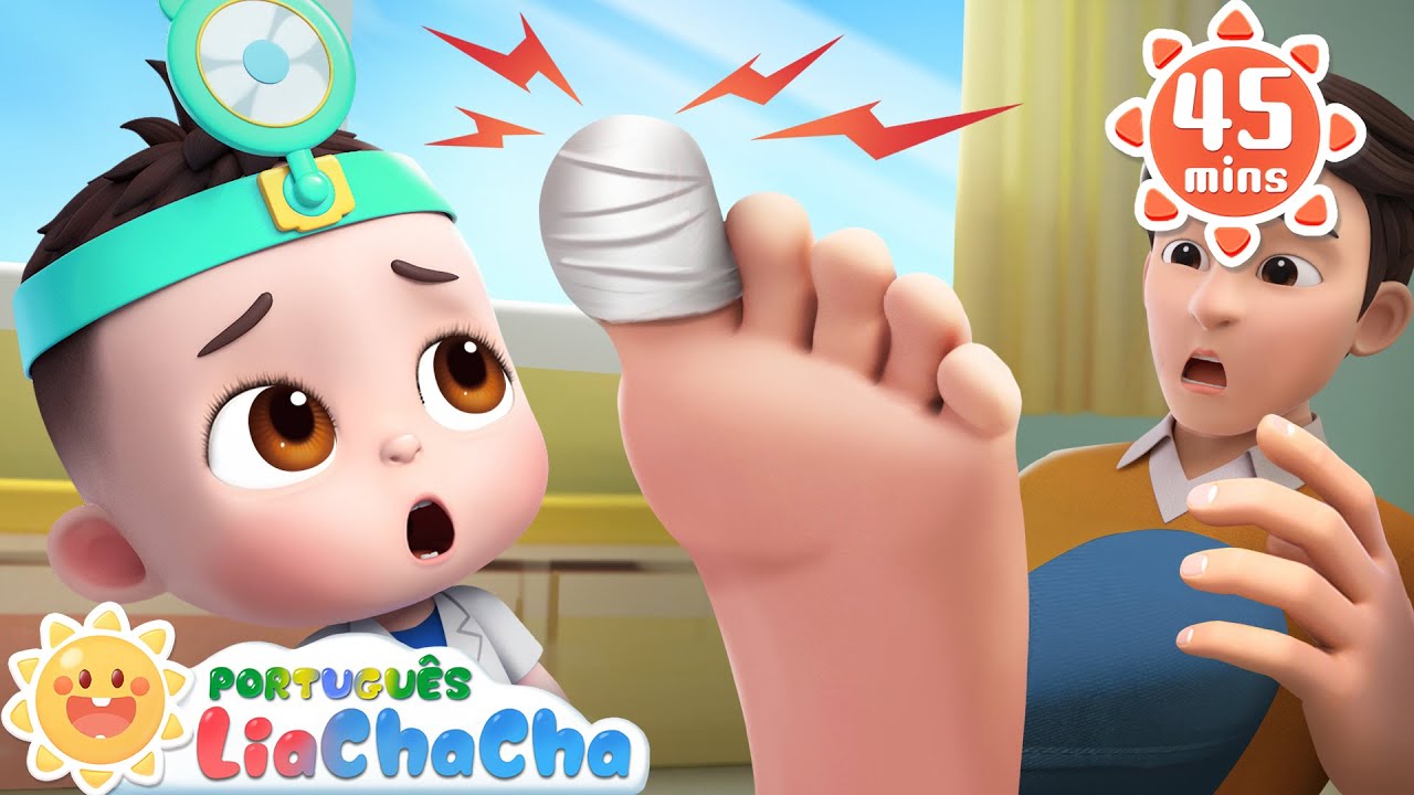 O Dodói do Papai 🤕 | Compilação | LiaChaCha em Português - Música Infantil & Canção Infantil