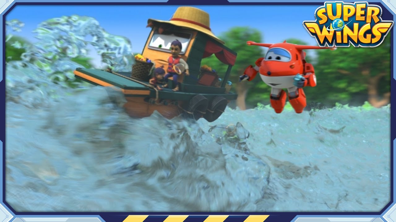 [SUPERWINGS2] Basura en Los Manglares | EP43 | Superwings en Español Latino | Super Wings