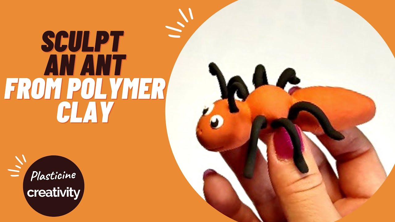 Making an ant with polymer Clay