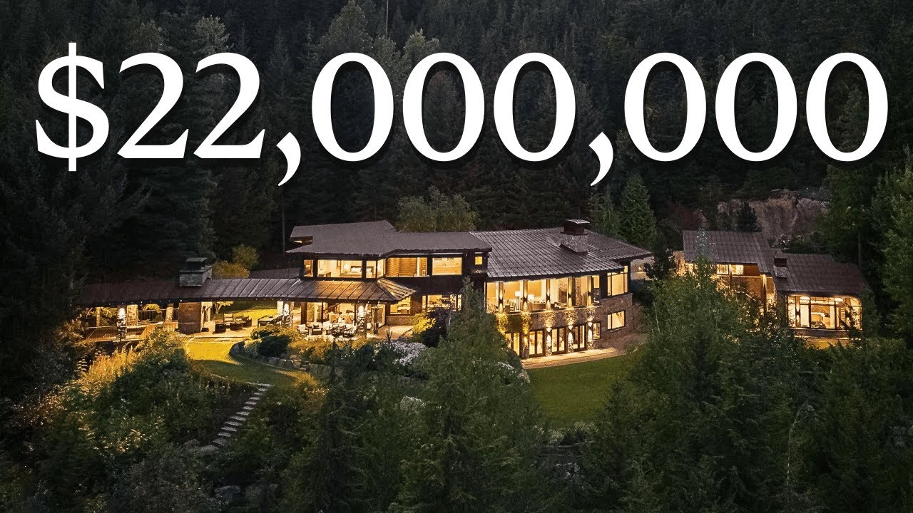Inside This $22,000,000 Whistler Ultra Private Mountain Estate