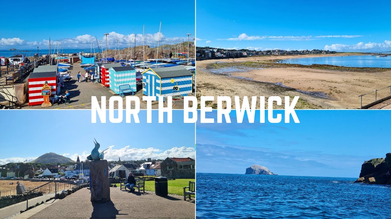 A Day Trip to NORTH BERWICK - Is It Worth A Visit? - Scotland Walking Tour | 4K | 60FPS