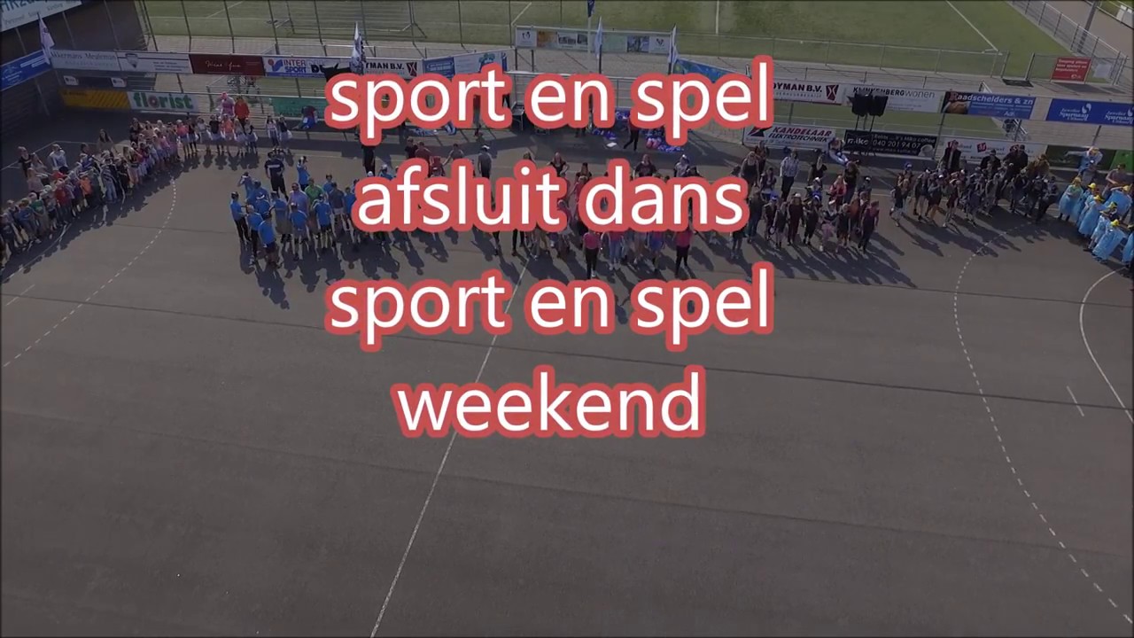 Afsluit dans sport en spel weekend 2017