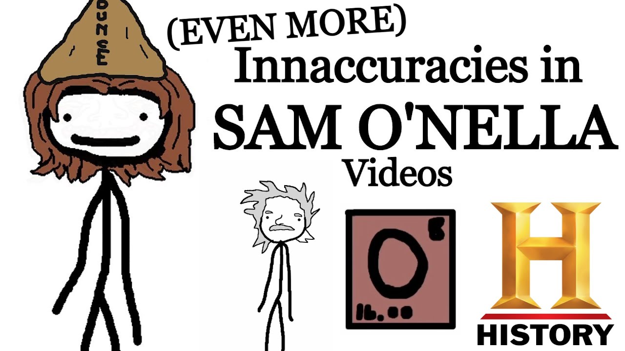 Even MORE Mistakes In Sam O'Nella Academy Videos