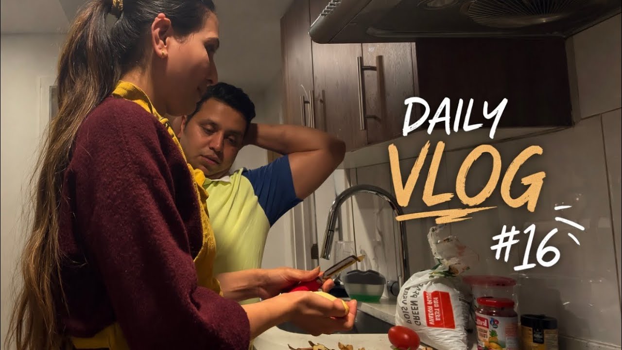 Cooking k sath vartalb  Daily vlog #16 || Daily Lifestyle in 🇨🇦 ||