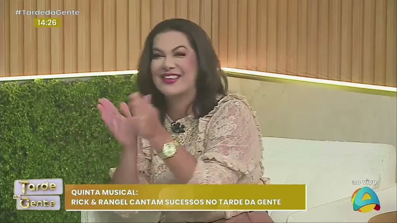 Tarde da gente - Sucesso garantido: Rick e Rangel se apresentam no Tarde da Gente