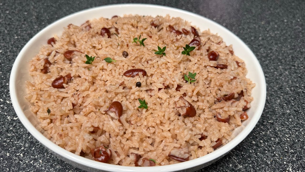 Как приготовить ямайский рис и горох