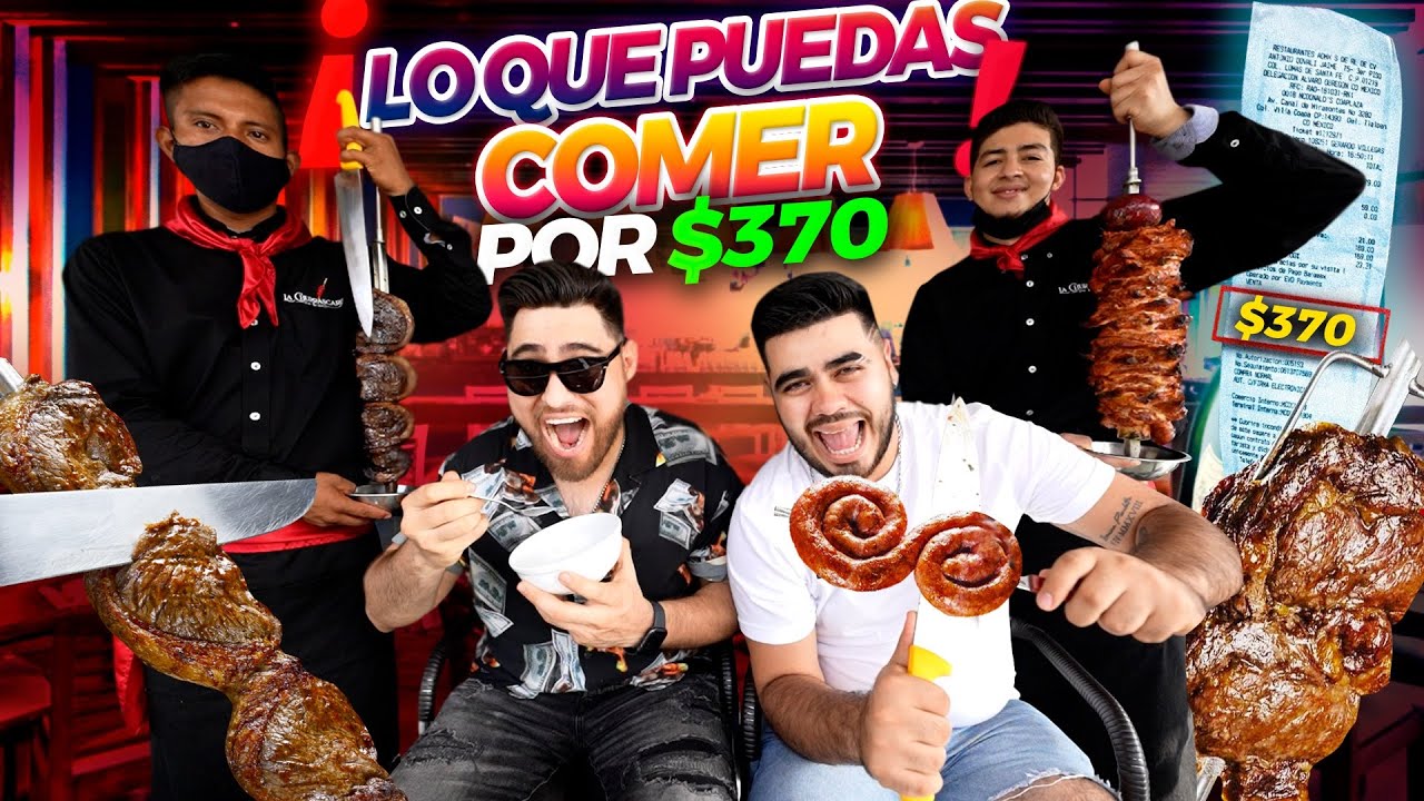 Arruinamos Buffet de CORTES CAROS 🥩  Nos COMIMOS TODO el MEN&Uacute; SIN L&Iacute;MITES