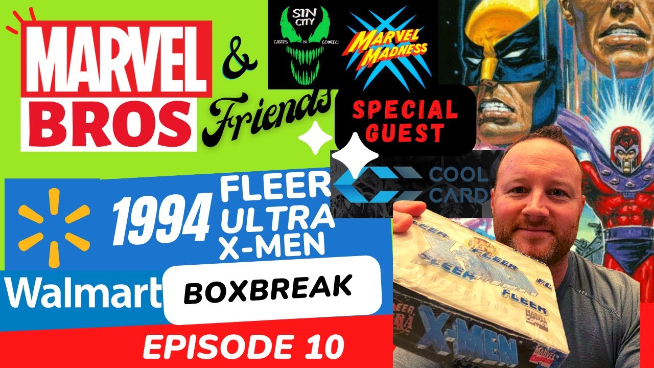 1994 Fleer Boxbreak | Marvel Bros & Friends Ep. 10