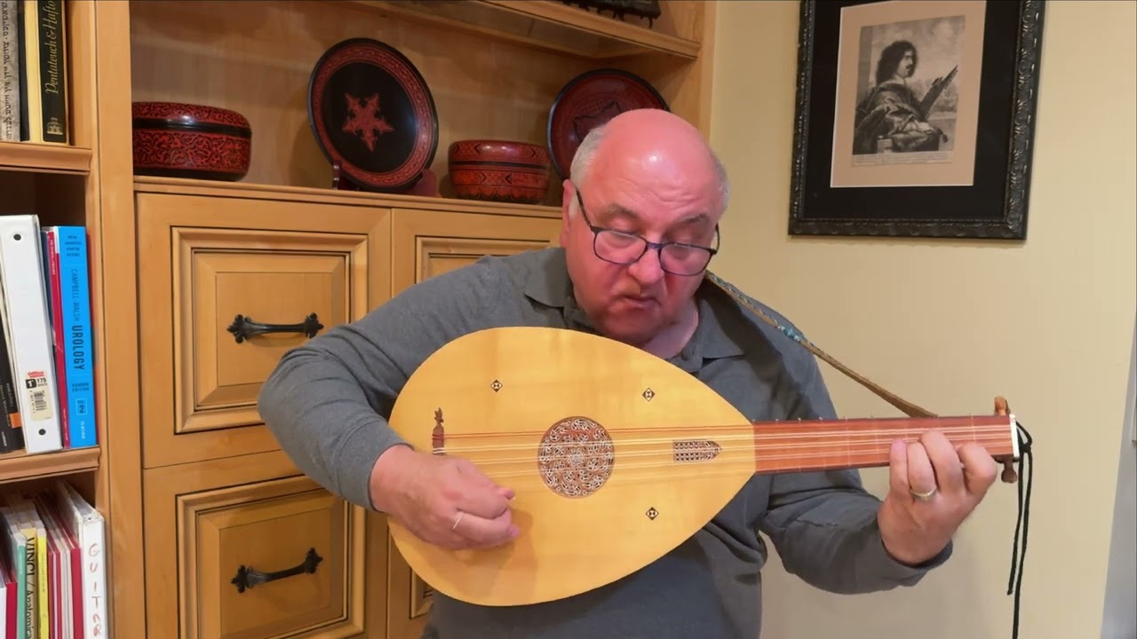 La Seconde Estampie Royal from the Late 13th Century Manuscrit du Roi Performed on Medieval Lute